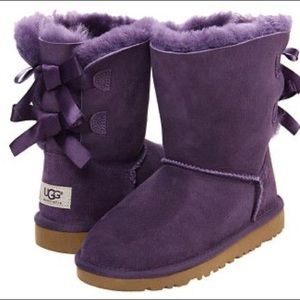 Ugg Boot Bailey Bow II in Purple